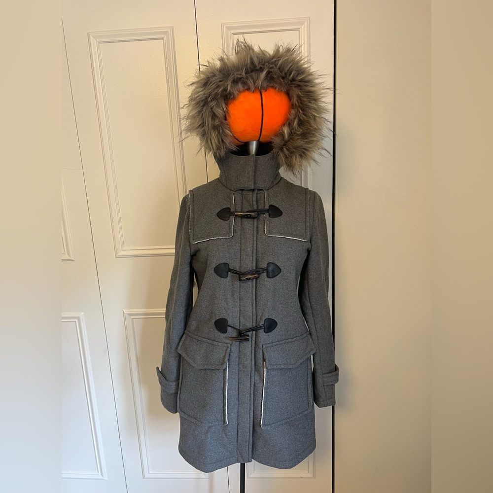 Garage wool blend gray coat - Picture 9 of 9